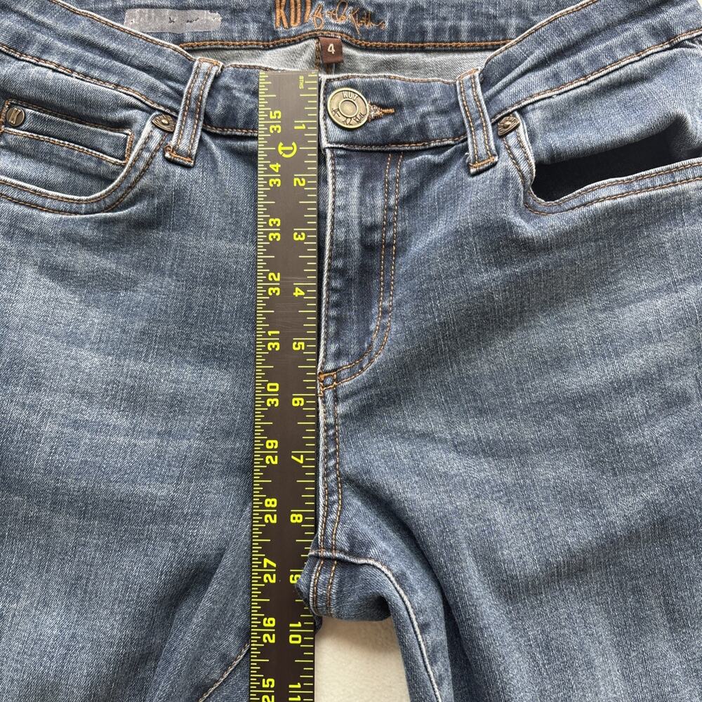 Kut From The Kloth Katy Boyfriend Womens Size 4 Jeans Medium‎ Wash Preppy - Picture 6 of 11